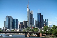 Deutsche Banken in Frankfurt am Main.