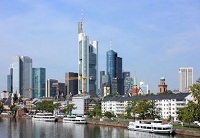 Deutsche Banken in Frankfurt am Main.